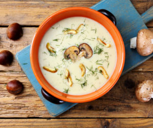 Grzybowa 2.0. Nowoczesna wersja klasyku z dodatkiem kasztanów