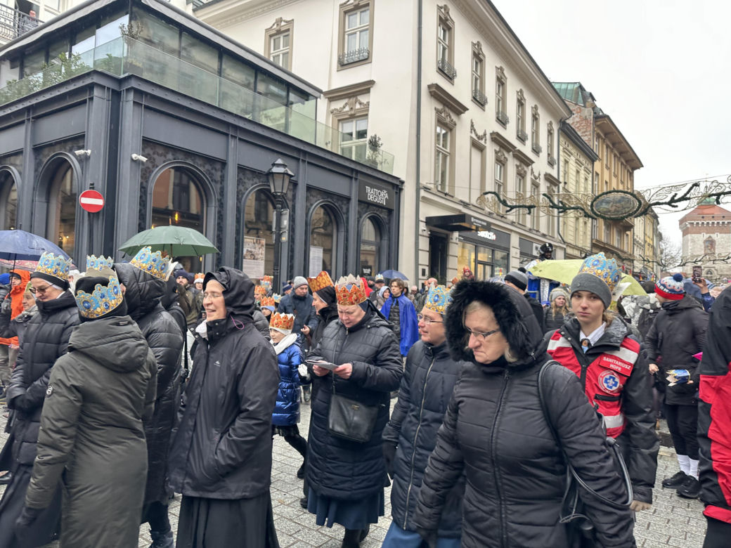 Orszak Trzech Króli przemaszerował przez Kraków