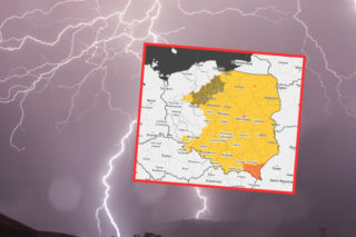 Potężne nawałnice nad Polską. Ostrzeżenia dla kilkunastu województw
