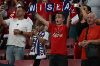 Wisła Kraków - Wisła Płock: Zdjęcia kibiców i zawodników z meczu 3, kolejki PKO BP Ekstraklasy