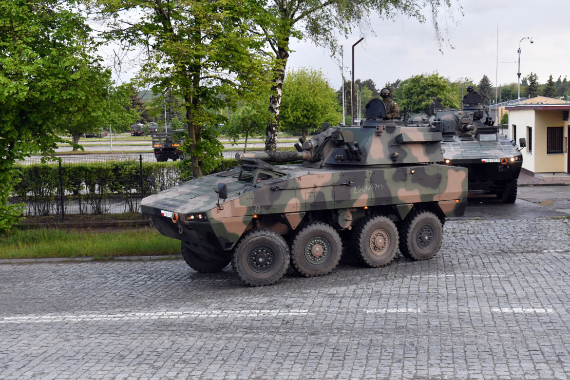 SZCZECIN WYJAZD NA POLIGON 12 BRYGADY ZMECHANIZOWANEJ
