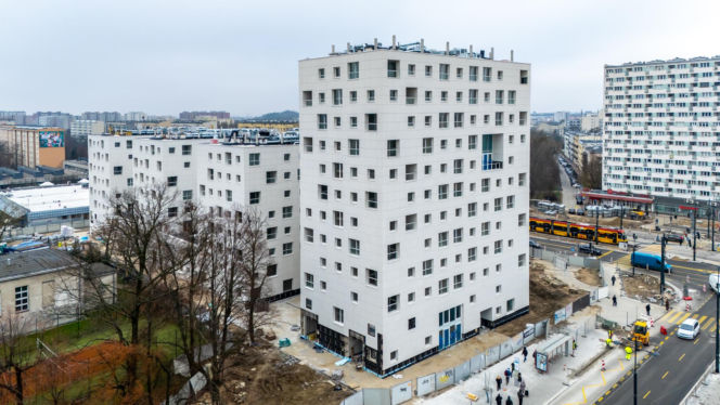 TBS na Ochocie projektu pracowni JEMS Architekci