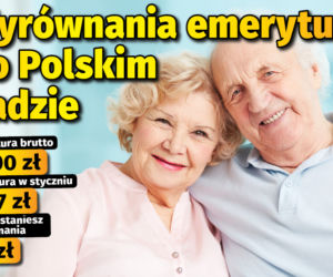 Wyrównania emerytur po Polskim Ładzie
