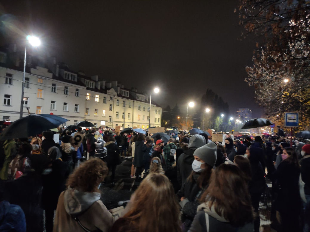 Wielki protest pod domem Kaczyńskiego