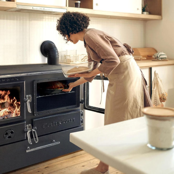 Kuchnia opalana drewnem