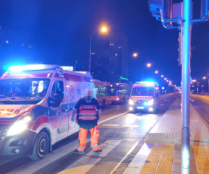 Potworny wypadek na warszawskim Gocławiu