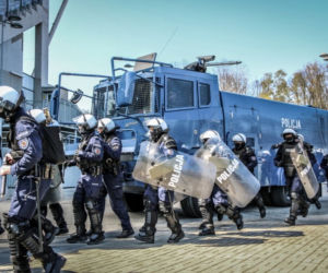 Tak policjanci przygotowują się do starć z pseudokibicami