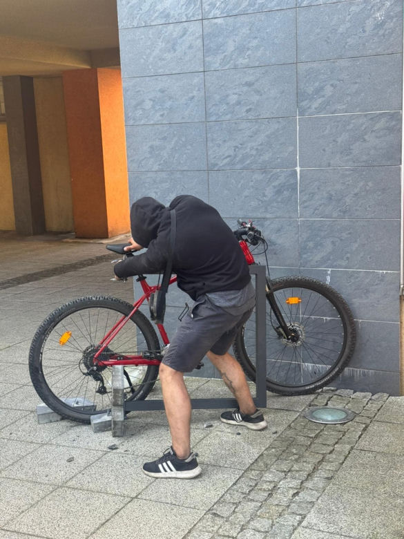 Złodziej roweru Katowice