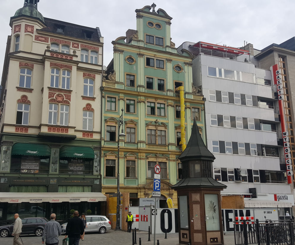 Kamienica Oppenheimów w remoncie