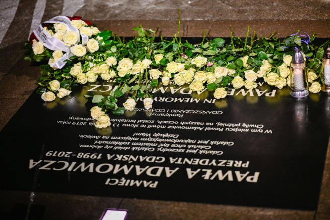 Gdańsk. 7. rocznica śmierci Pawła Adamowicza