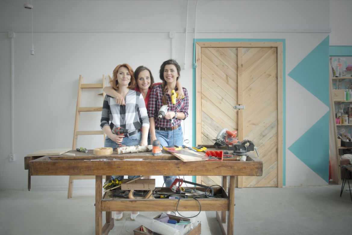 Majsterki – specjalistki od DIY