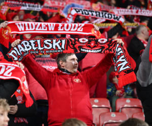 Widzew Łódź - Lech Poznań: Zdjęcia kibiców i zawodników z meczu 24. kolejki PKO BP Ekstraklasy