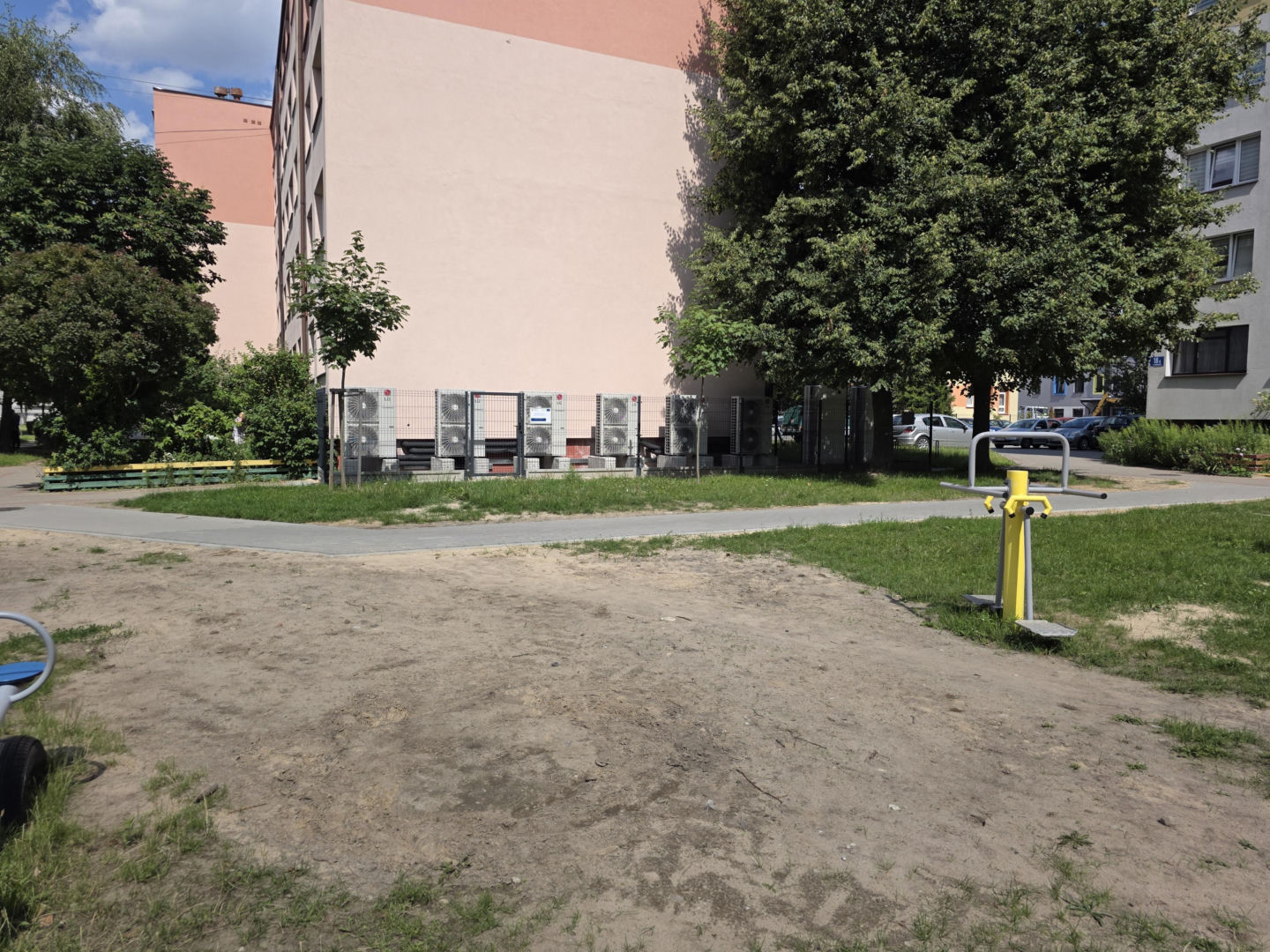 Pompy ciepła w budynkach wielorodzinnych Spółdzielni Mieszkaniowej w Bielsku Podlaskim.