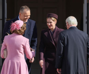 Marta Nawrocka, Karol Nawrocki, król Karol XVI Gustaw, królowa Sylwia