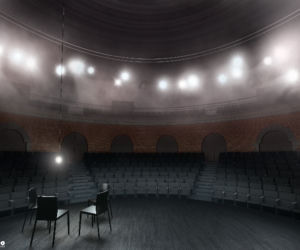 Teatr Ognisko w rewitalizowanym forcie