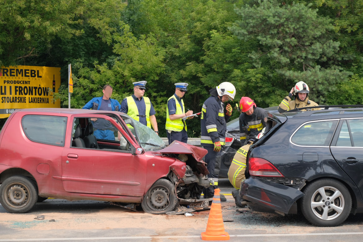 Tragiczny wypadek na Trakcie Brzeskim! Jedna osoba nie żyje!