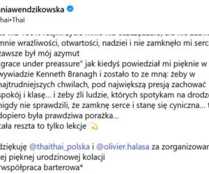 Anna Wendzikowska kończy 45 lat. Wspomniała słowa dziadka. Nie wiem, kiedy przeleciało to życie