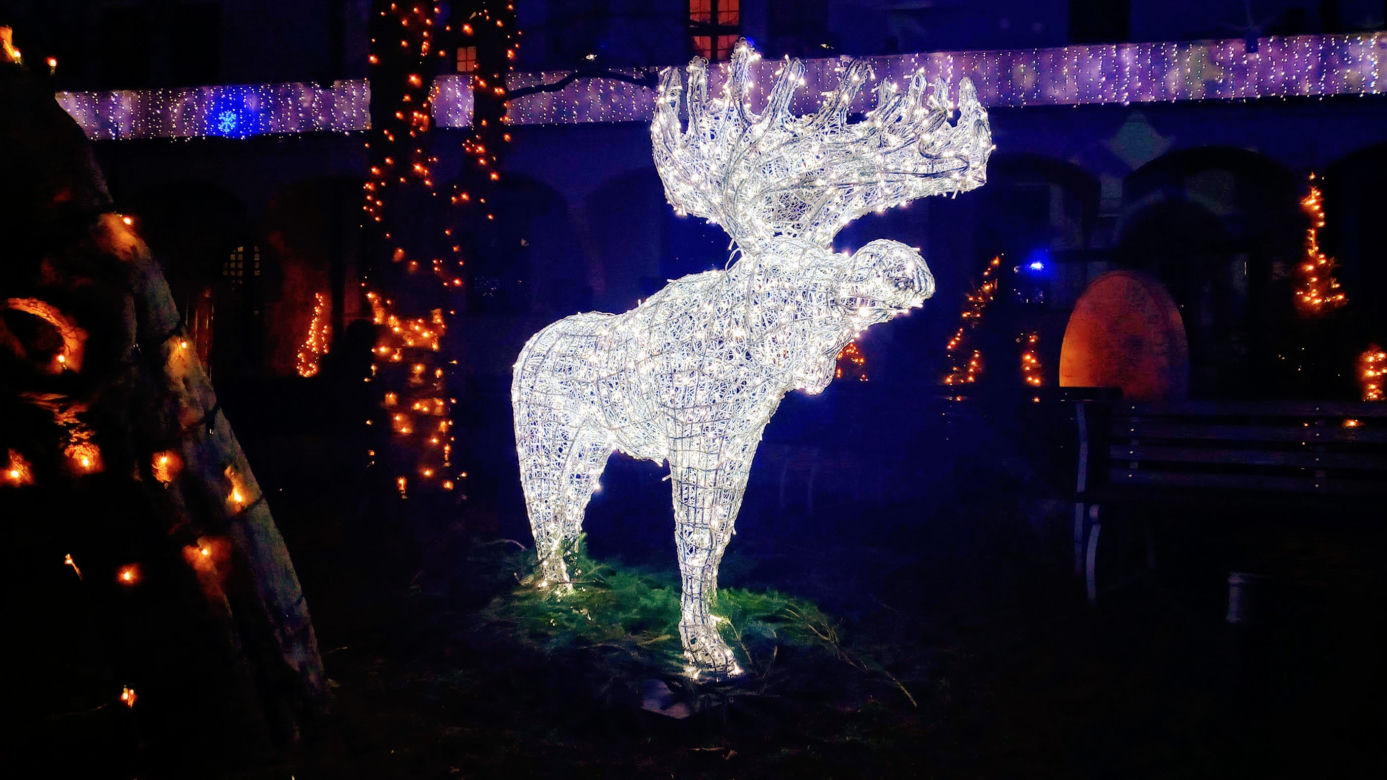 Iluminacje świąteczne w Szczecinie