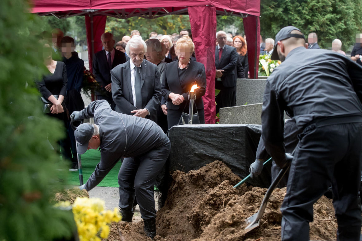 Pogrzeb Janiny Terleckiej, matki marszałka Ryszarda Terleckiego