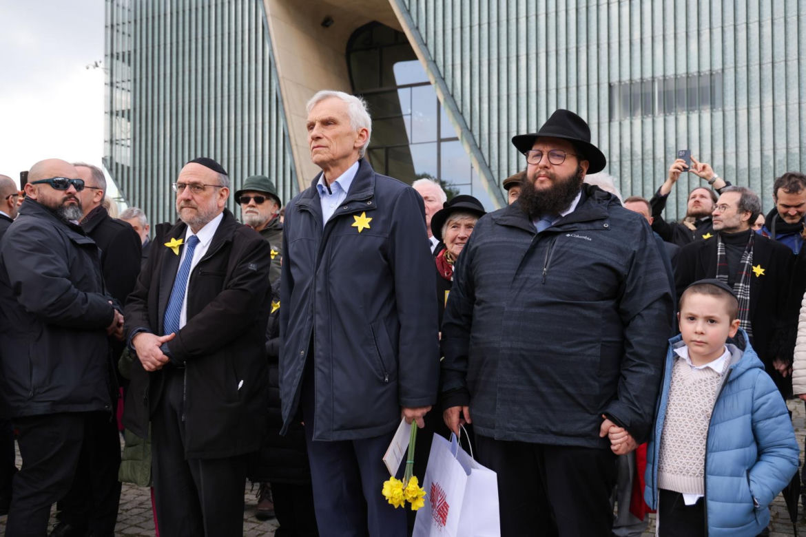Oficjalne uroczystości z okazji 81. rocznicy wybuchu powstania w getcie warszawskim