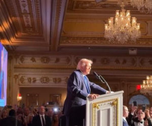 Caroline Derpieński i spotkanie z Trumpem