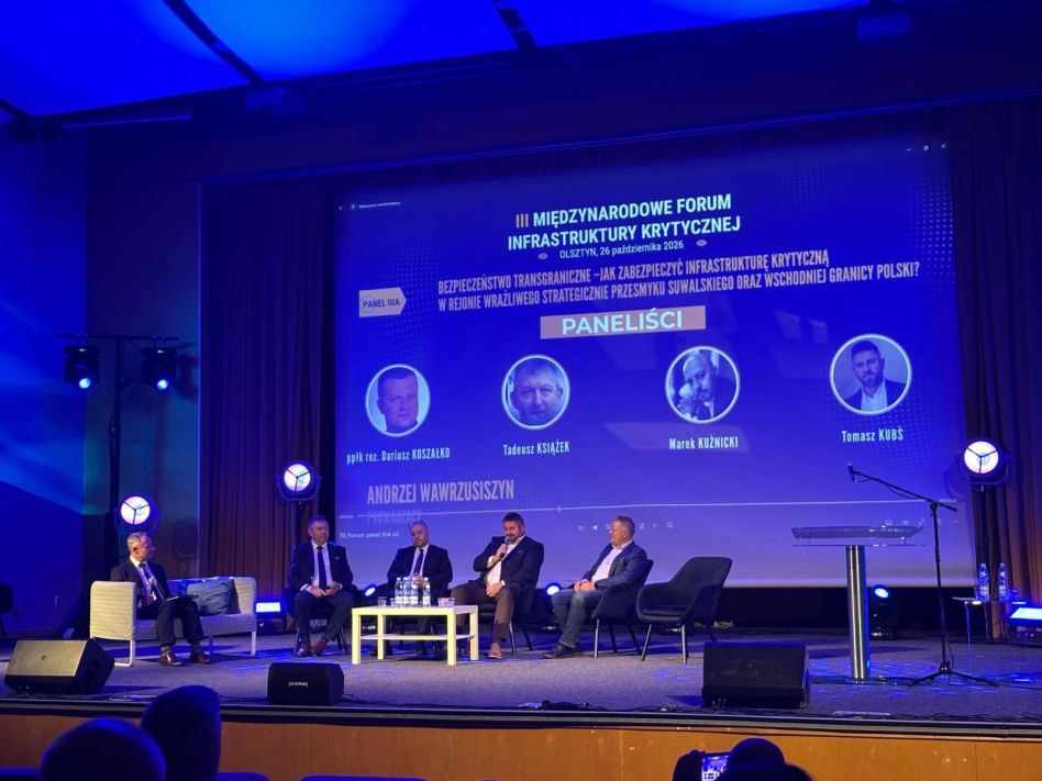 III Międzynarodowe Forum Infrastruktury Krytycznej w Olsztynie