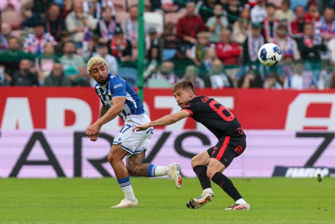 Górnik Zabrze - Lech Poznań: Zdjęcia kibiców i zawodników z meczu 8. kolejki PKO BP Ekstraklasy