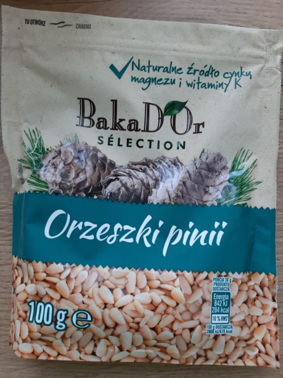 Orzeszki pinii Baka D’or