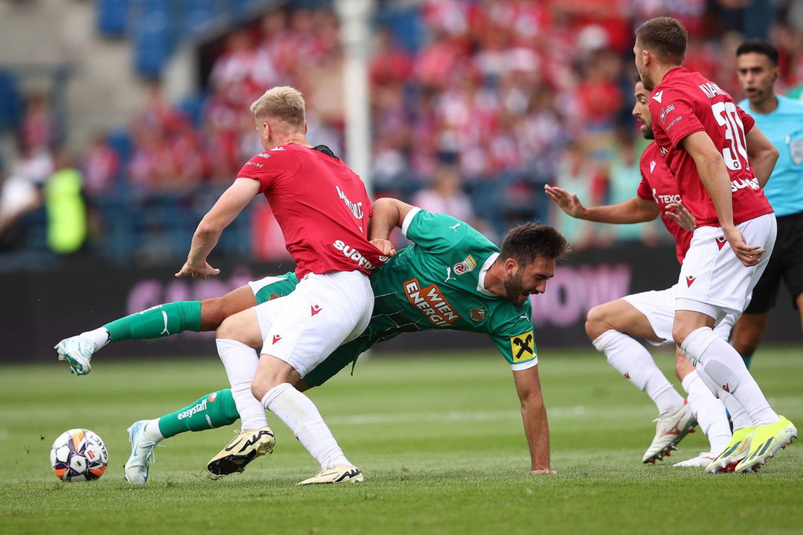 Liga Europy: Wisła Kraków - Rapid Wiedeń