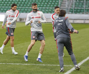 Trening reprezentacji Polski w Warszawie