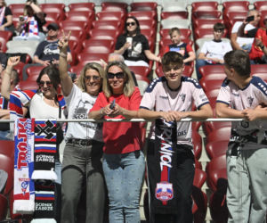 Kibice na finale Pucharu Polski: Górnik - Raków