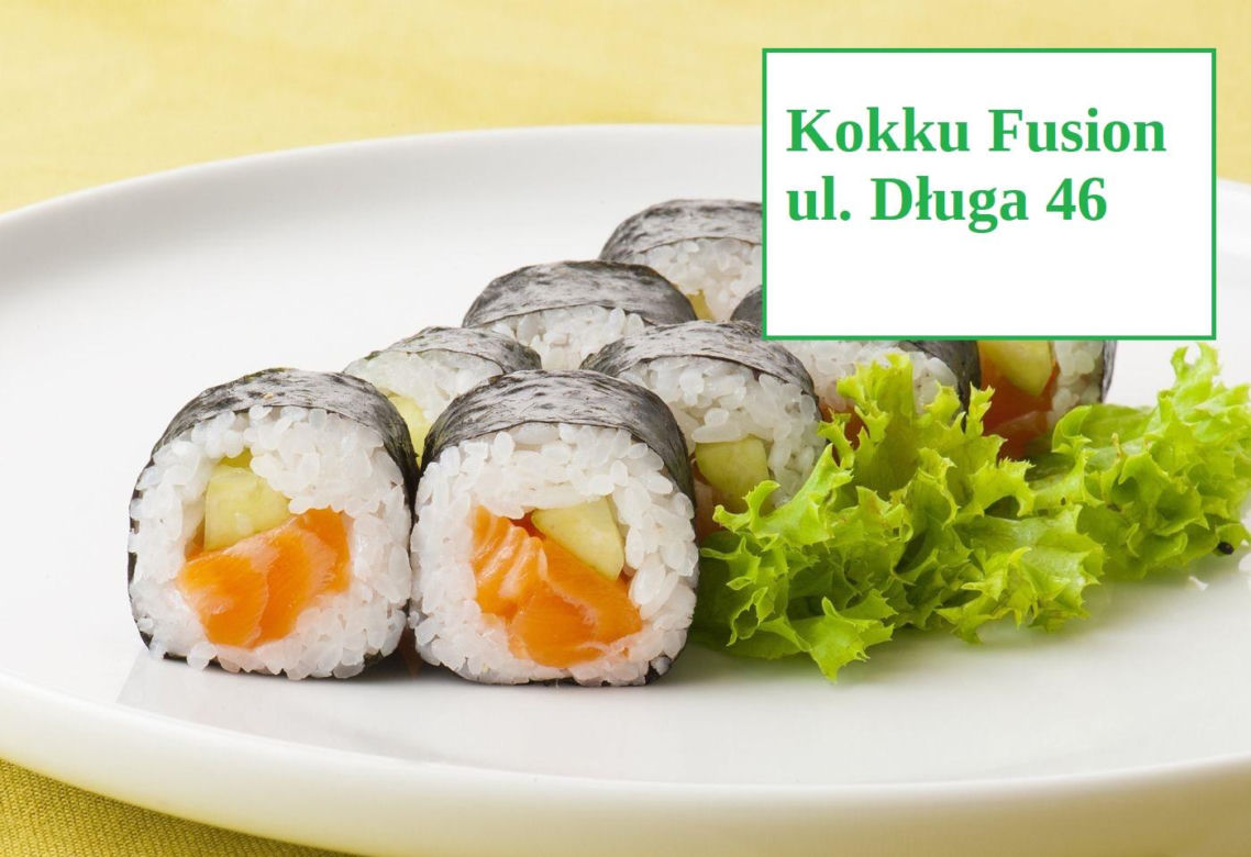 Najlepsze sushi w Bydgoszczy