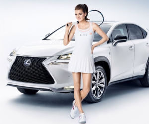 Agnieszka Radwańska promuje Lexusa NX