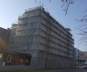 Trójwymiarowy mural powstaje w Sosnowcu