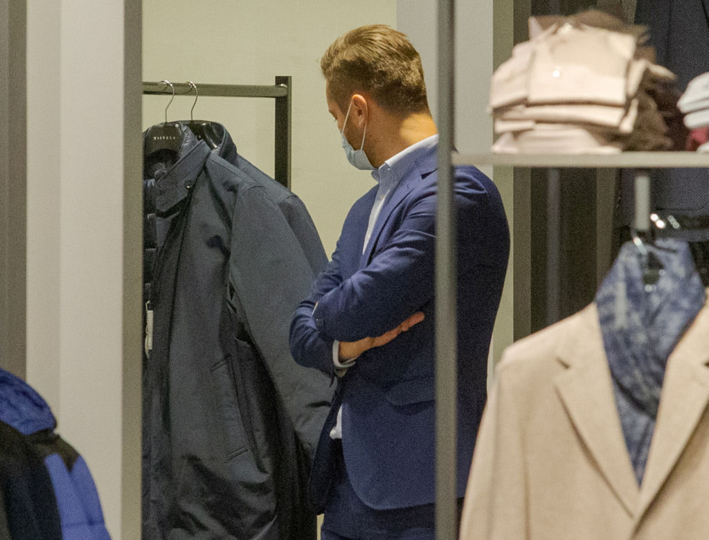 Kamil Bortniczuk na zakupach