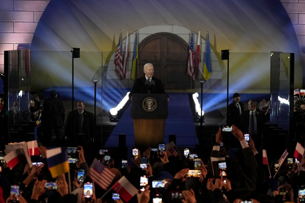 Joe Biden w Warszawie