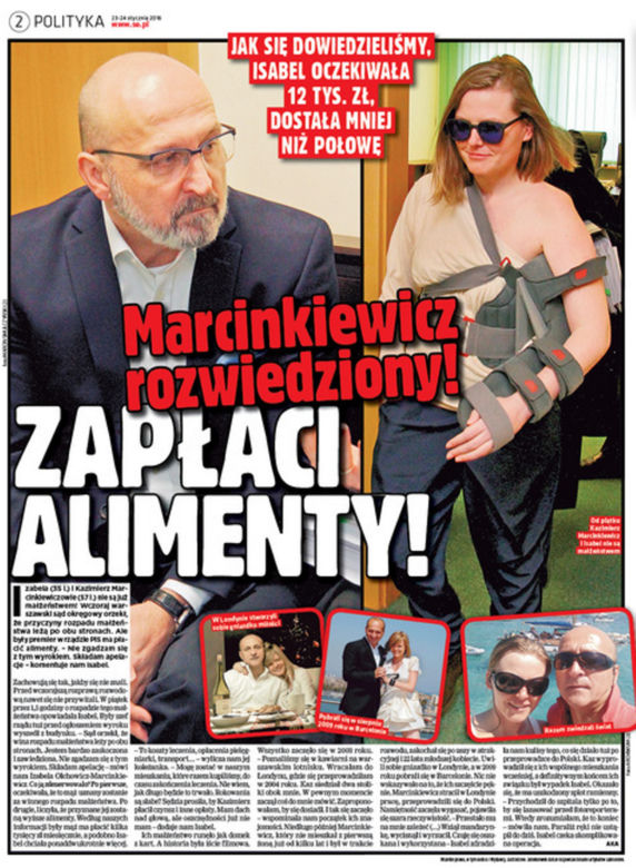 Marcinkiewicz zrobił interes życia