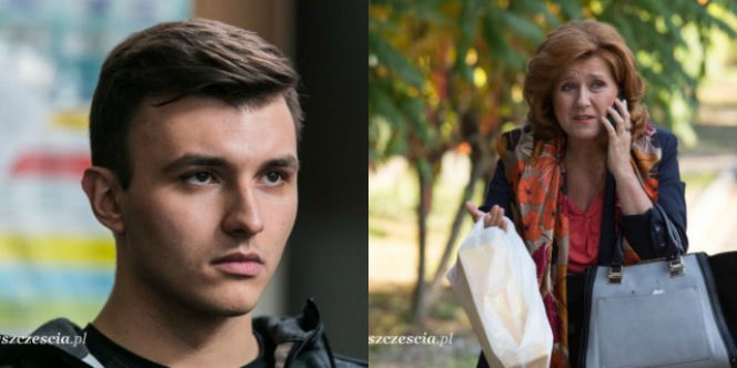 Barwy szczęścia. Marcin (Rafał Majewski), Waleria (Ewa Ziętek)
