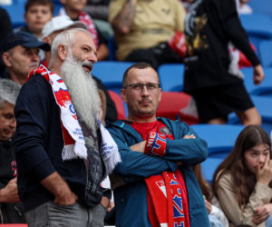 Górnik Zabrze - Lech Poznań: Zdjęcia kibiców i zawodników z meczu 8. kolejki PKO BP Ekstraklasy