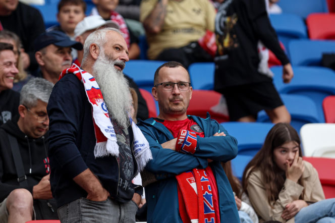 Górnik Zabrze - Lech Poznań: Zdjęcia kibiców i zawodników z meczu 8. kolejki PKO BP Ekstraklasy