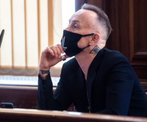 Adam Nergal Darski w sądzie