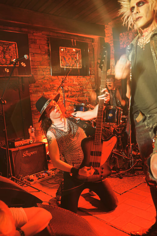 Energetyczny koncert Wildstreet w toruńskim Hard Rock Pubie Pamela