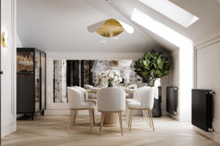 Mieszkają jak Wielki Gatsby! Ten apartament to hołd dla stylu art déco