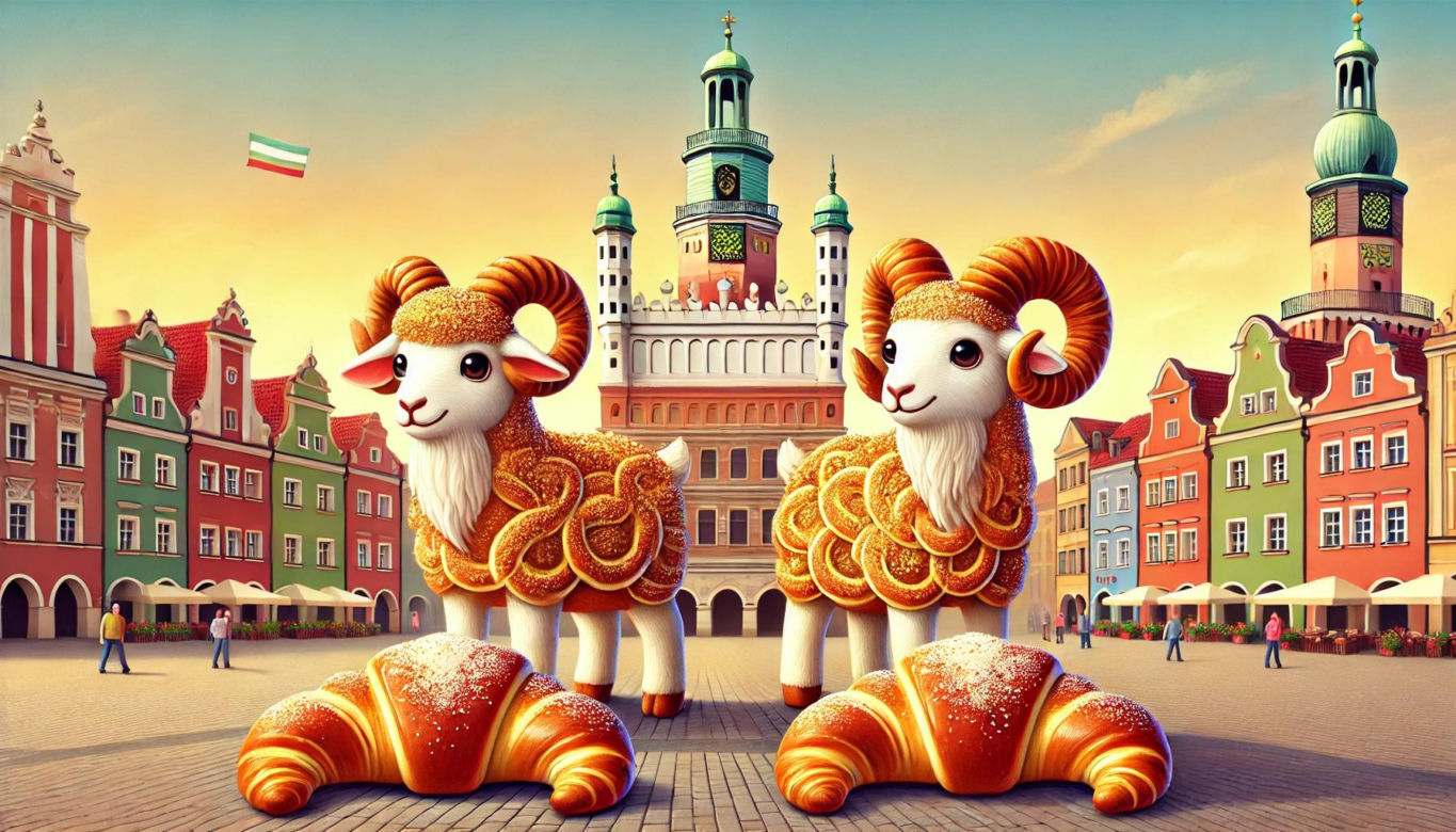 Tak wygląda Poznań z chałki