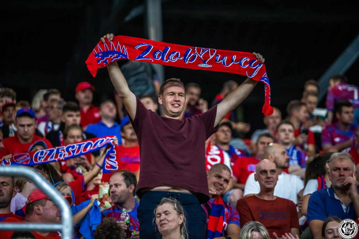 Raków Częstochowa - FC Kopenhaga Zdjęcia kibiców