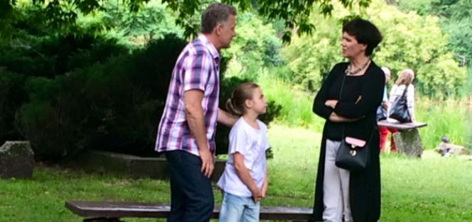 M jak miłość po wakacjach 2016, Marysia (Małgorzata Pieńkowska), Artur (Robert Moskwa), Basia (Maja Wudkiewicz)