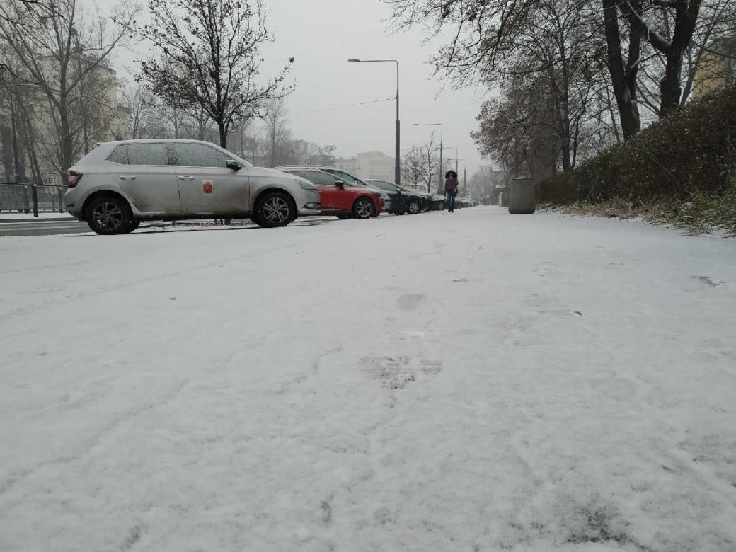 Atak zimy w Warszawie