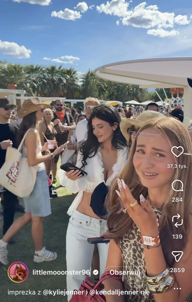 Gwiazdy na Coachelli: Angelika Mucha, Kylie Jenner, Natalia Szroeder...