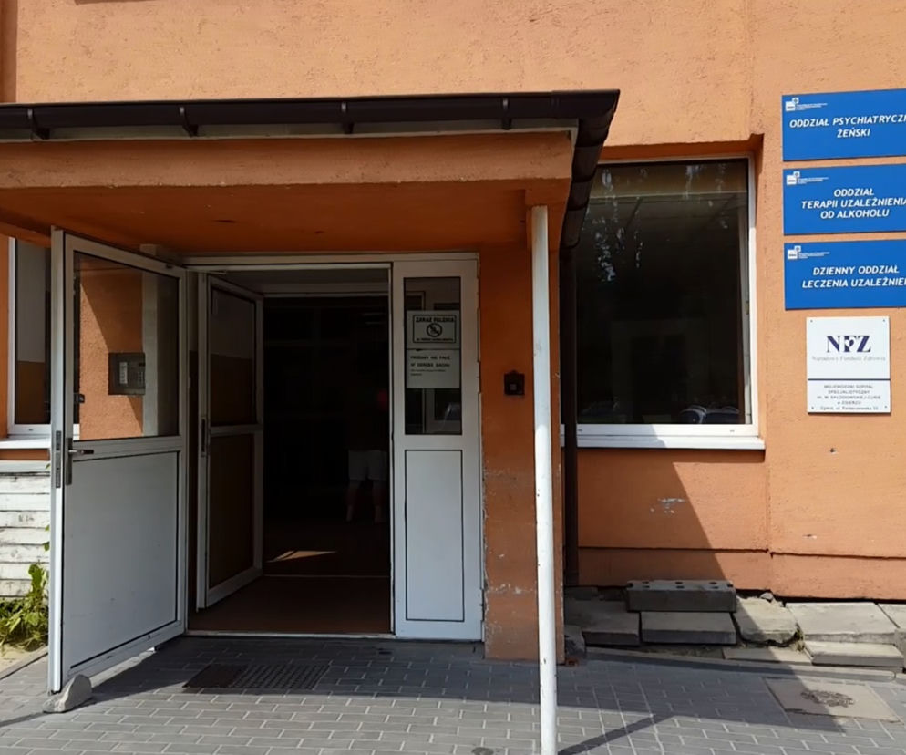 W Wojewódzkim Szpitalu Specjalistycznym w Zgierzu doszło do ataku nożownika