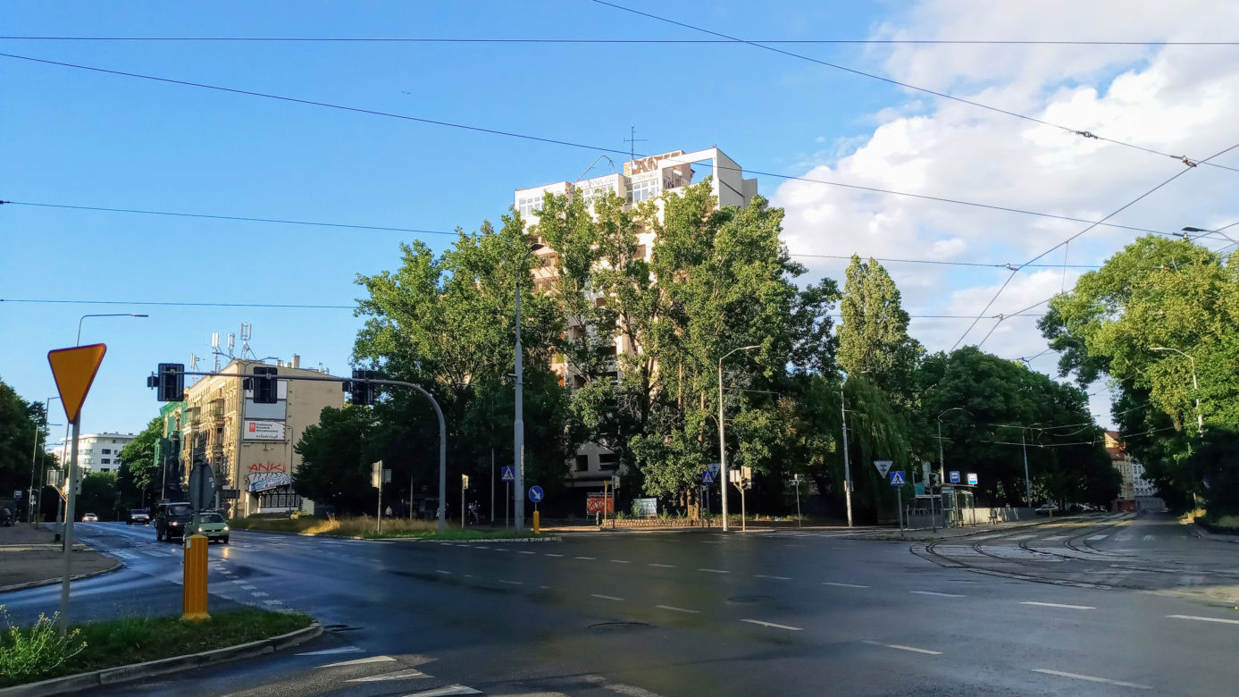 Rozbiórka Domu Marynarza - lipiec 2020